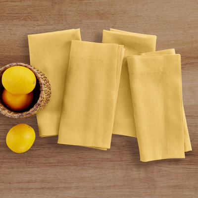 100% Pure Linen Dinner Napkins - Fete