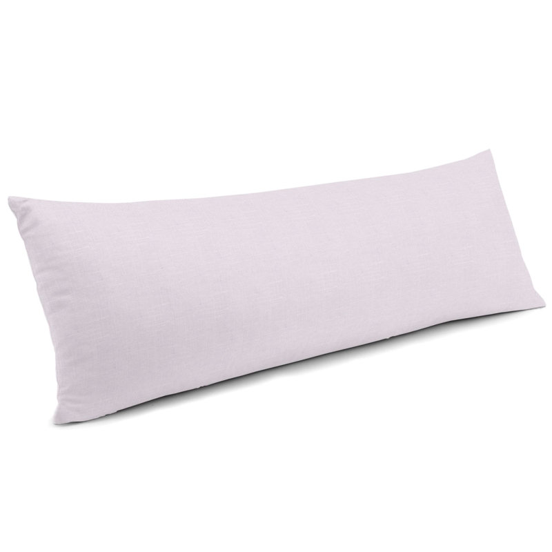 Rectangular Pillow Cover & Insert, 12" x 18", Pale Purple