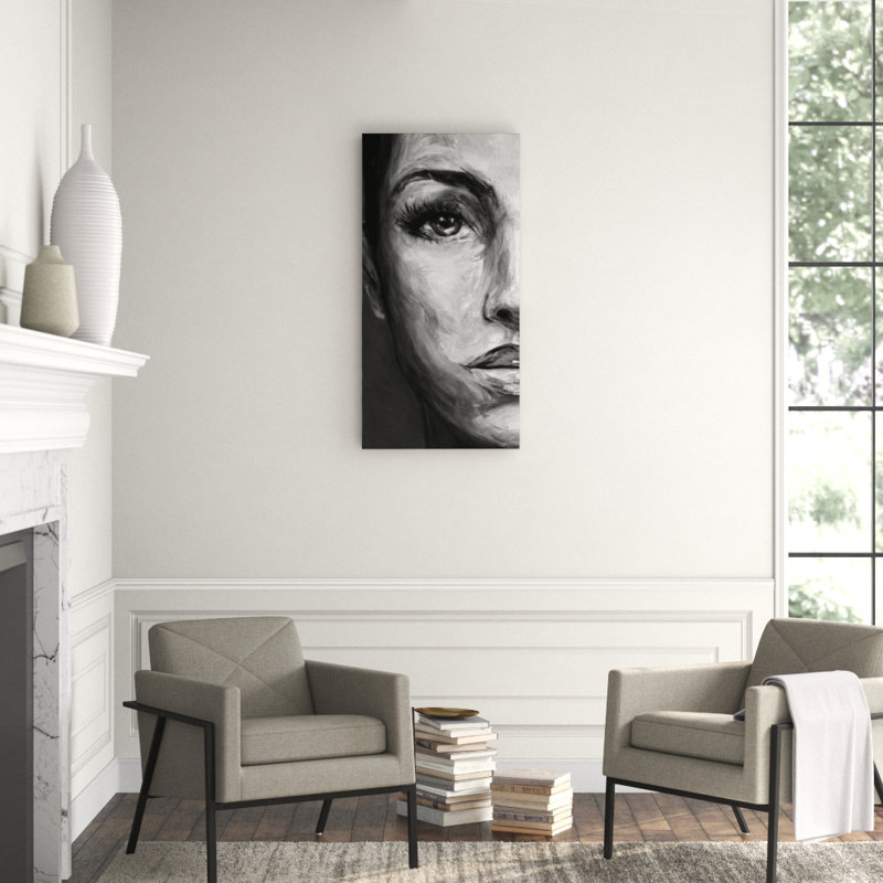 Face I Print by Jacob Lincoln, Outdoor, 72" H x 36" W
