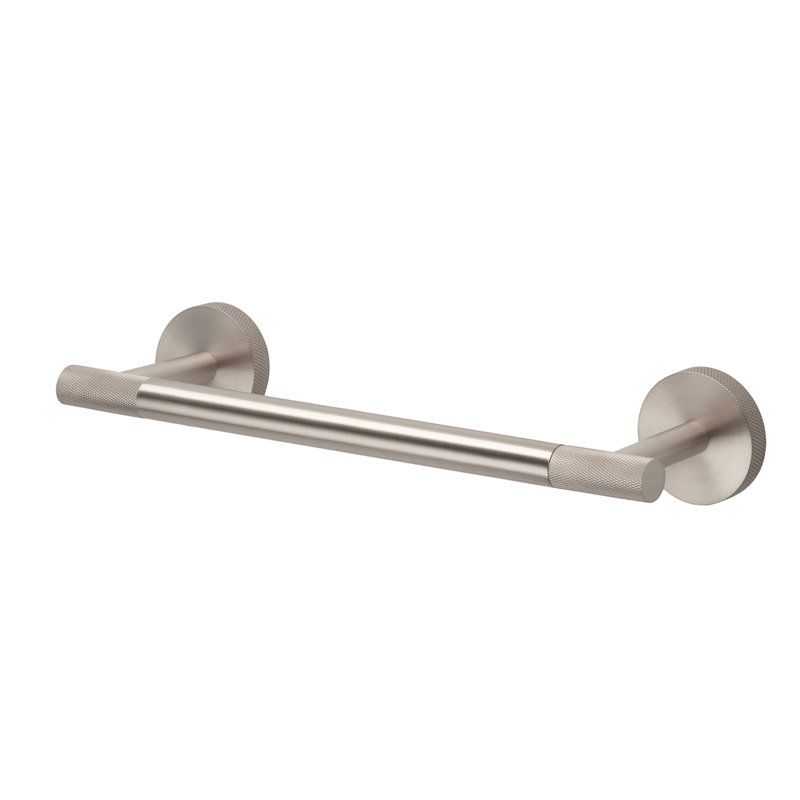 Barre à serviettes 9 "Somma, H 2 po x l 11 po x P 3 po, Nickel satiné