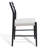 Charon Linen Ladder Back Side Chair