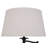 Andarius 1 Light Table Lamp With Oil Rubbed Bronze Finish And Natural Tan Shade