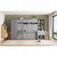 Grand lit escamotable mural avec placard, tiroirs et tablettes Murphy-727110624