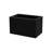 Bliss  16 in. W x 10 in. H Tall Metal Black Rectangular Pot Planter-1575974887