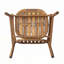 Fauteuil de patio extérieur en bois d'acacia