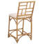 Tabouret de bar avec coussin Christine-125847881