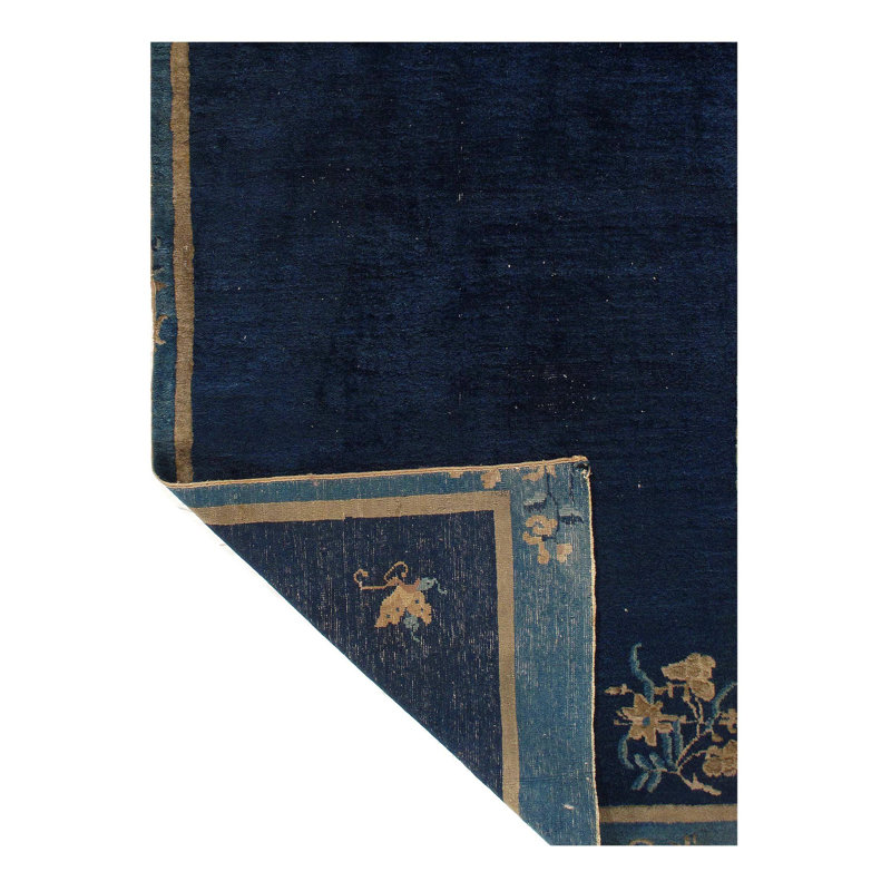 Oriental Area Rug in Blue