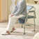 VEVOR Commode Chair, Bedside Commode with Drop-Down Arms and Detachable Backrest