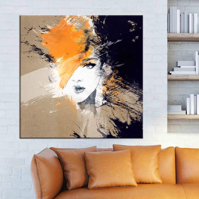 Print on Canvas, Framed Wrapped Canvas, Does Not Apply, 90cm H x 90cm W