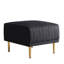Repose-pieds carré en velours de 25,6 po Dawnyel-496617631
