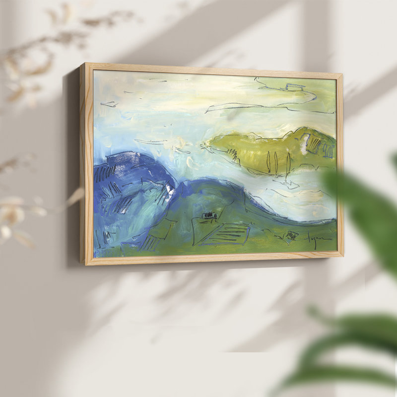 Accouchement de grands rêves - Reproduction encadrée - Restickable, H 8 po x l 10 po, Naturel