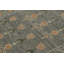 Rug & Kilim’S Block Print Rug, Teal And Gray Tones With Whimsical Floral Pattern-57733044