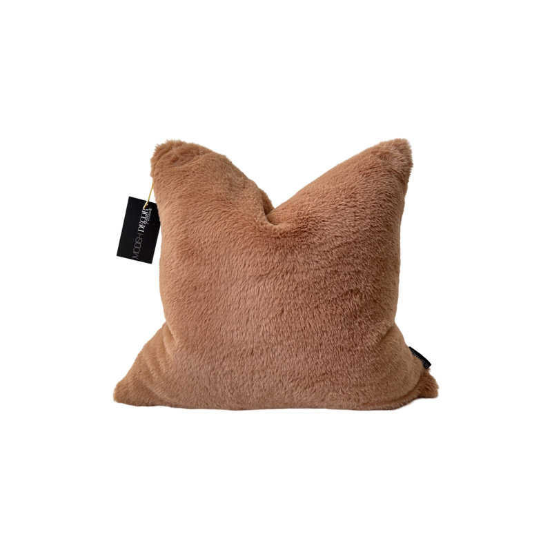 Fur, Square 18"H x 18"W, Turmeric