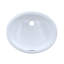 Rendezvous® Vitreous China Oval Undermount Bathroom Sink with Overflow-1711019