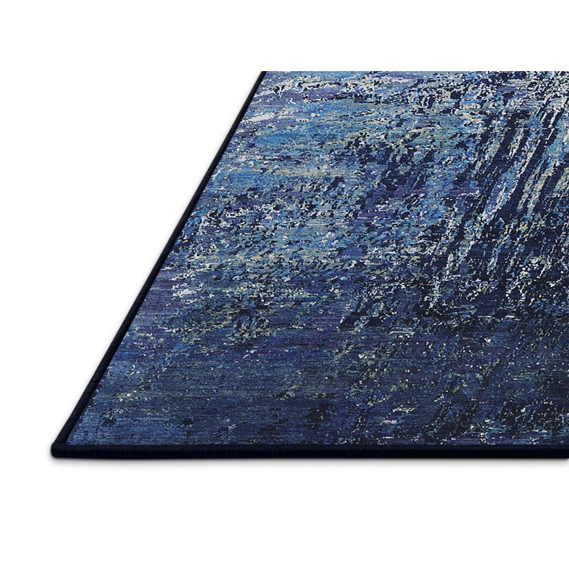 Bursten Abstract Indoor Rug, Rectangle 7' x 9'
