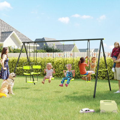 Outsunny Metal Swing Seat