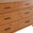Modern Solid Wood 6-Drawer Dresser with Metal Handles-978988674