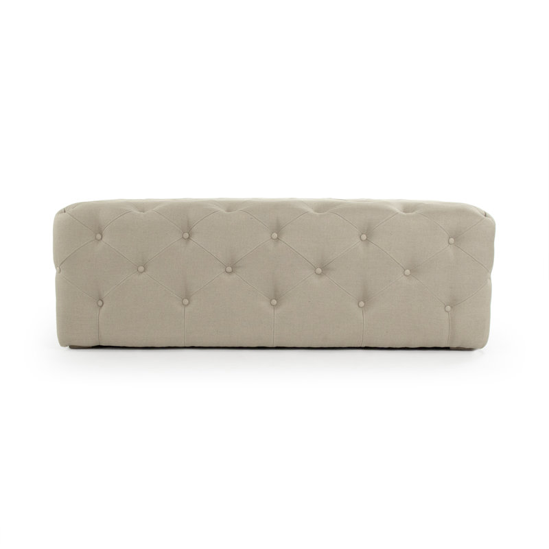 Repose-pieds touffeté rectangulaire Randall