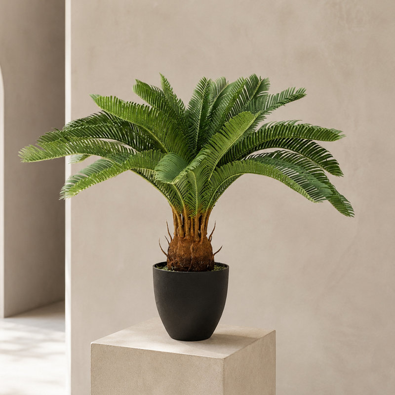 70cm Faux Palm Plant in Pot Liner