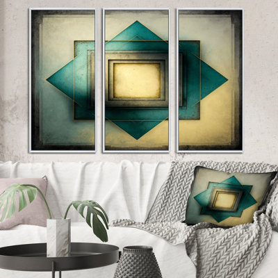 Impression impeccable sur toile, "Perfect imperfections" - 3 pièces