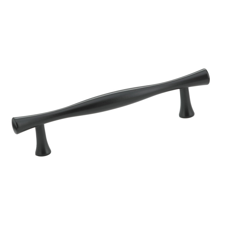 Expression 3 25/32" Center to Center Bar Pull, Matte Black