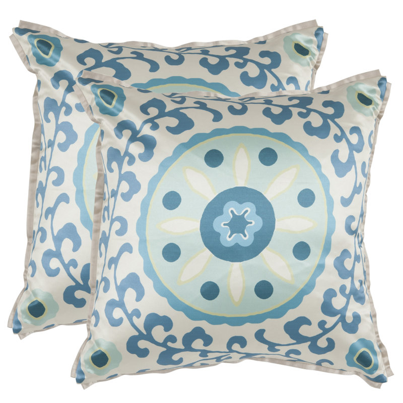 Frida Damask Reversible Throw Pillow