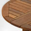 Abi-Jo Round Folding Outdoor Dining Table With Umbrella Hole , 89.7cm cm W 90cm cm D