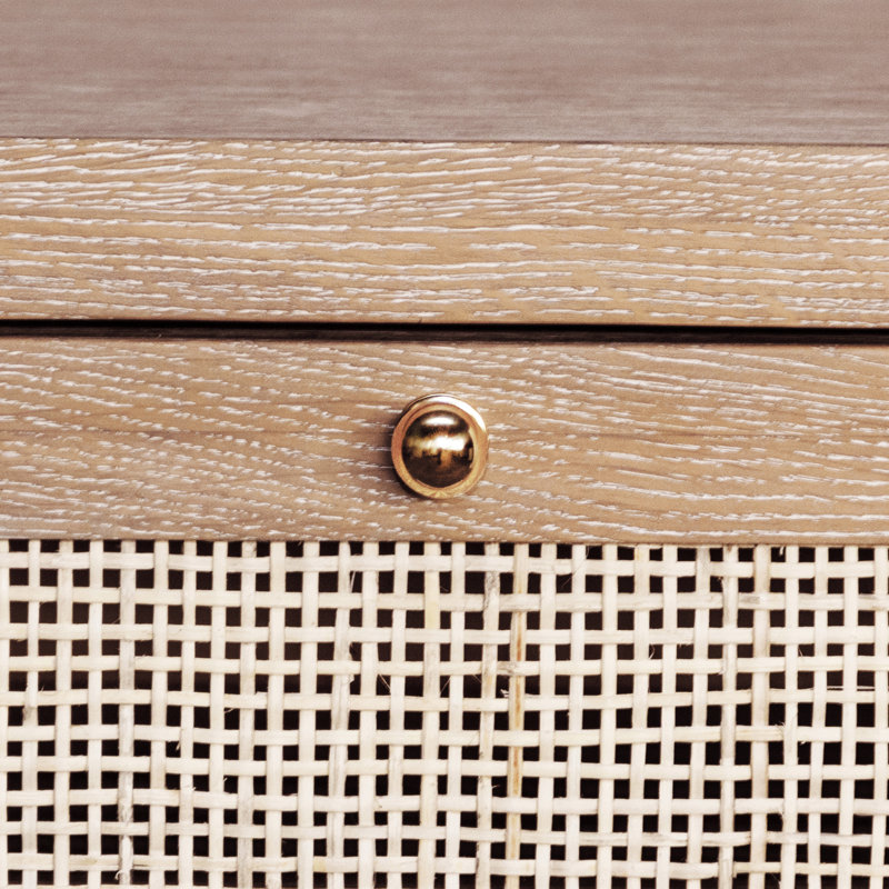 Ruth Solid Wood Accent Cabinet