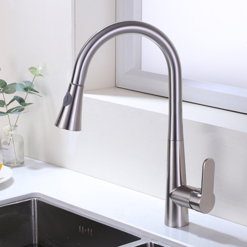 DSH HOMES Pull Down Kitchen Faucet