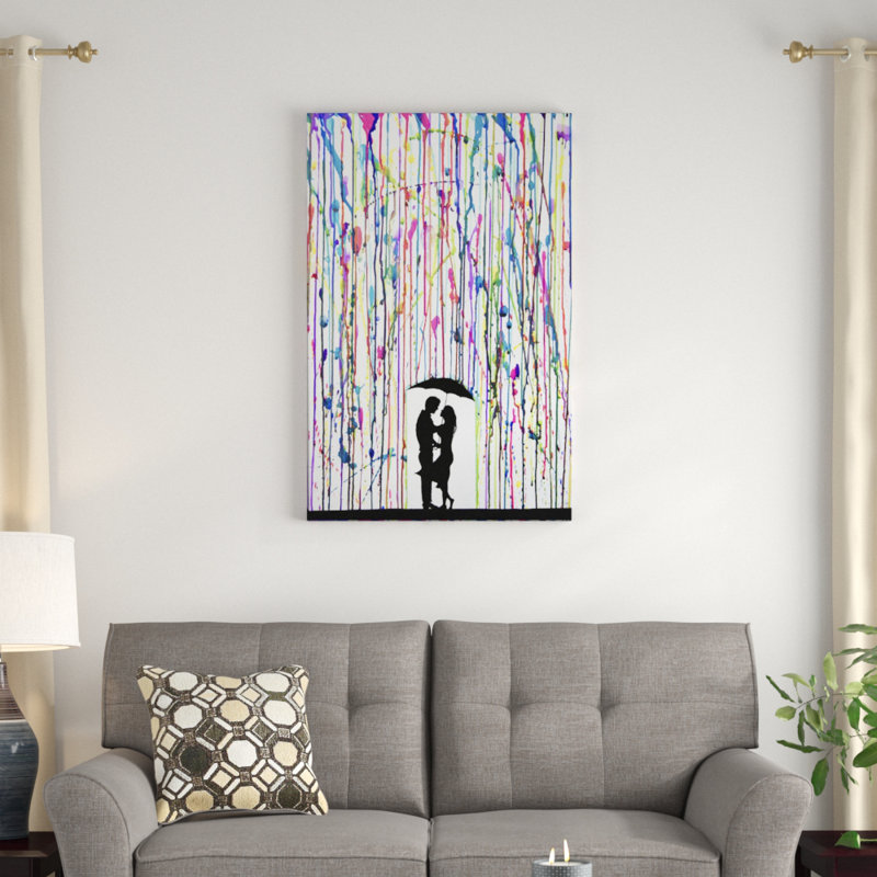 " Precipice " by Marc Allante, 18" H x 12" W x 1.5" D, Canvas