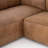 Strom 120" Leather Sectional-873450921-830329644