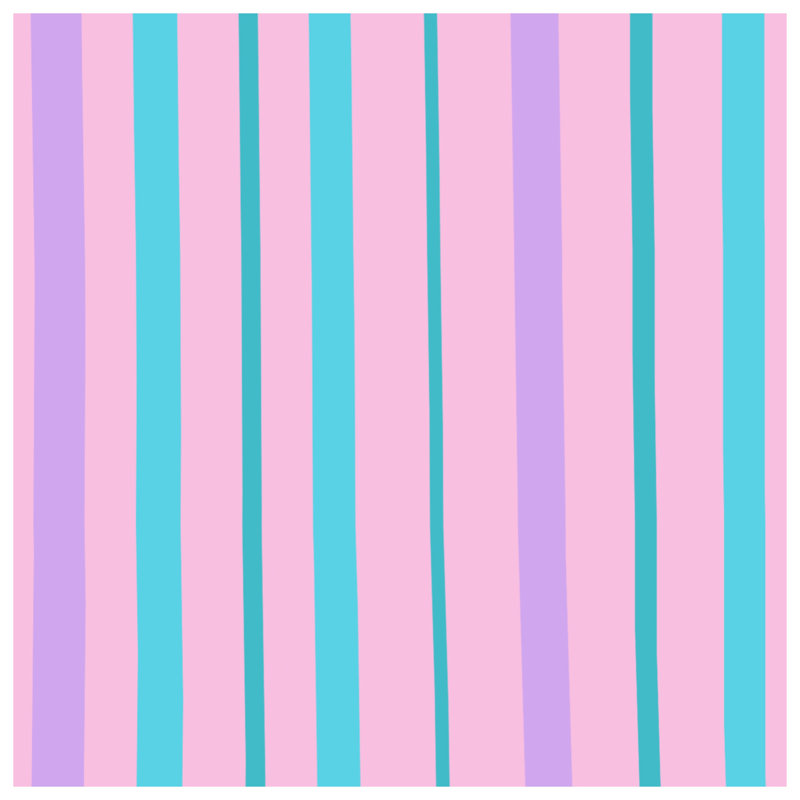 Rideaux de douche Pastel, L 70 po x H 84 po