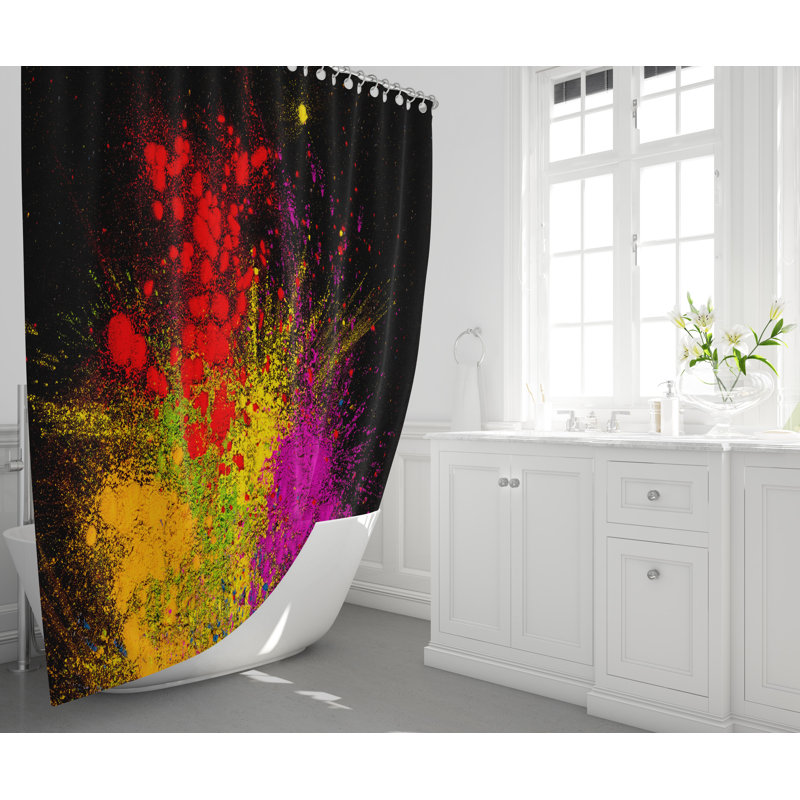 Airron Shower Curtain, 72" H x 70" W
