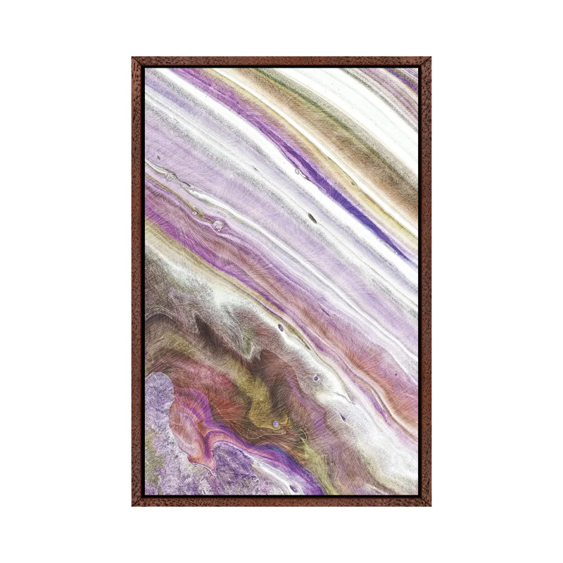 Atmospheric Conclusions I by Marcus Prime - Painting on Canvas, 66.04cm H x 45.72cm W x 3.81cm D, Classic Brown Wood Framed