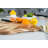 Acacia Herringbone Rounded Edge Cutting/Serve Board With Inset Handles, Small