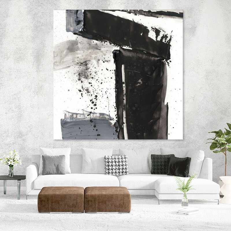 "Demolation I" par Ethan Harper - reproduction d'art sur toile tendue, H 72 po x l 72 po x P 1,5 po