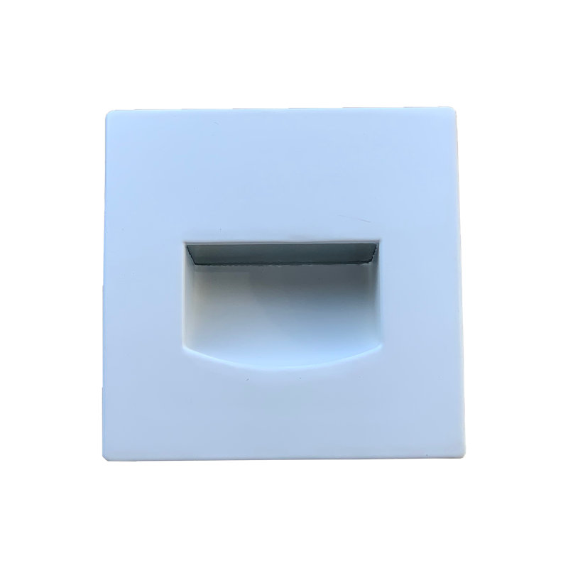 Marchepied STA03 blanc câblé à basse tension, Blanc