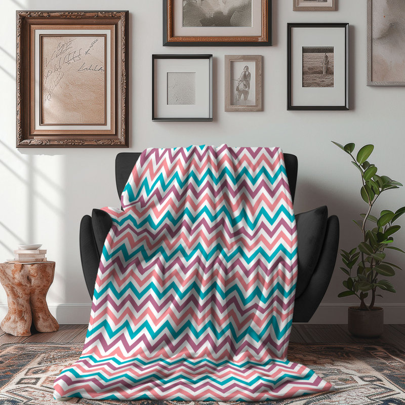 Coastal Colors - 1 pièce Sherpa Premium, L 60 po x l 50 po
