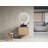 Wall-Mounted Bathroom Vanity With Ceramic Art Sink-1899713516