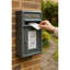 Roper Metal Wall Mounted Letter Box-1876999829
