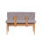 Modern Velvet Bank with Storage, 43.3 x 33.5 x 15.7 inches | 100% Melamine Coated Particle Board & Hornbeam Legs | Stylish Colors | Ideal for Home Décor & Cozy Seating Solutions-1953598154