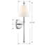 Applique murale 6 po Lumley-30737296