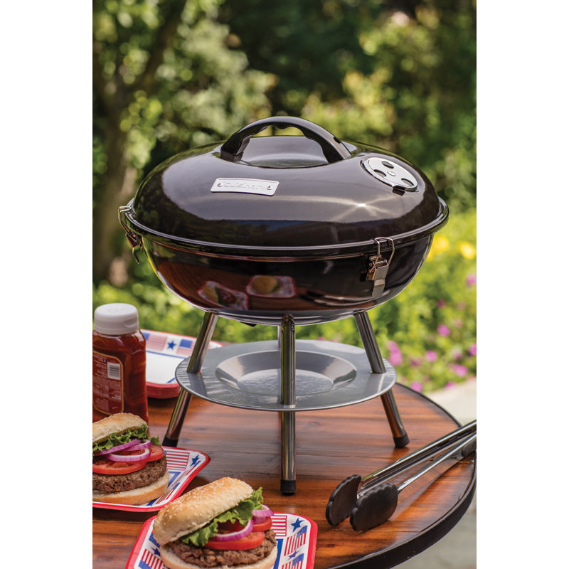 Cuisinart 14" Portable Charcoal Grill, Black