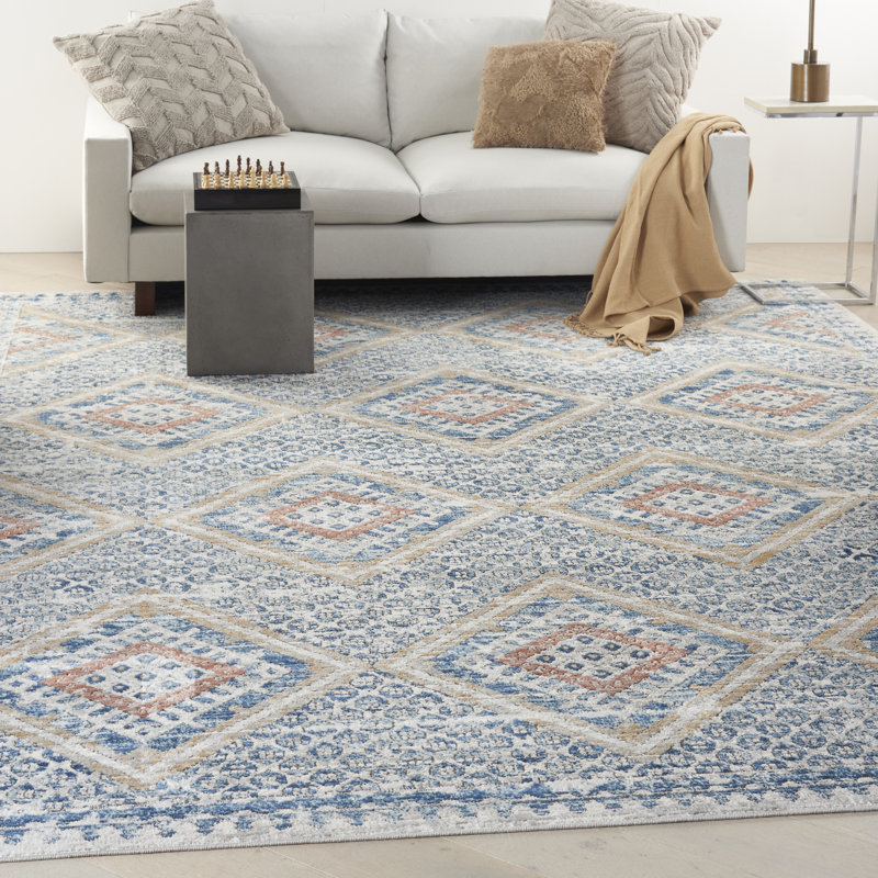 Breonnah Geometric Indoor Rug, Rectangle 10' x 14'