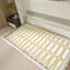 Lit avec tablette double couche - métal et contreplaqué pour espace de rangement simple, moderne et efficace
