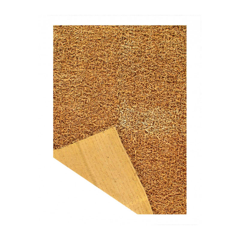 Leather Modern Rug 5'5"x 8'7"