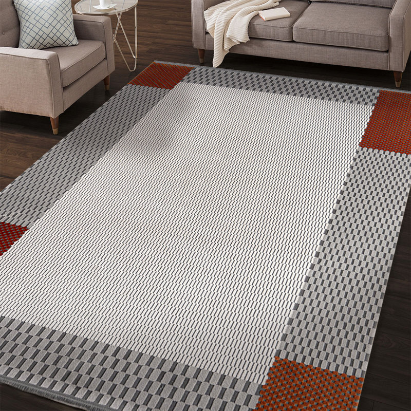 Tabu Cotton Geometric Rug, Rectangle 3'3" x 6'3"