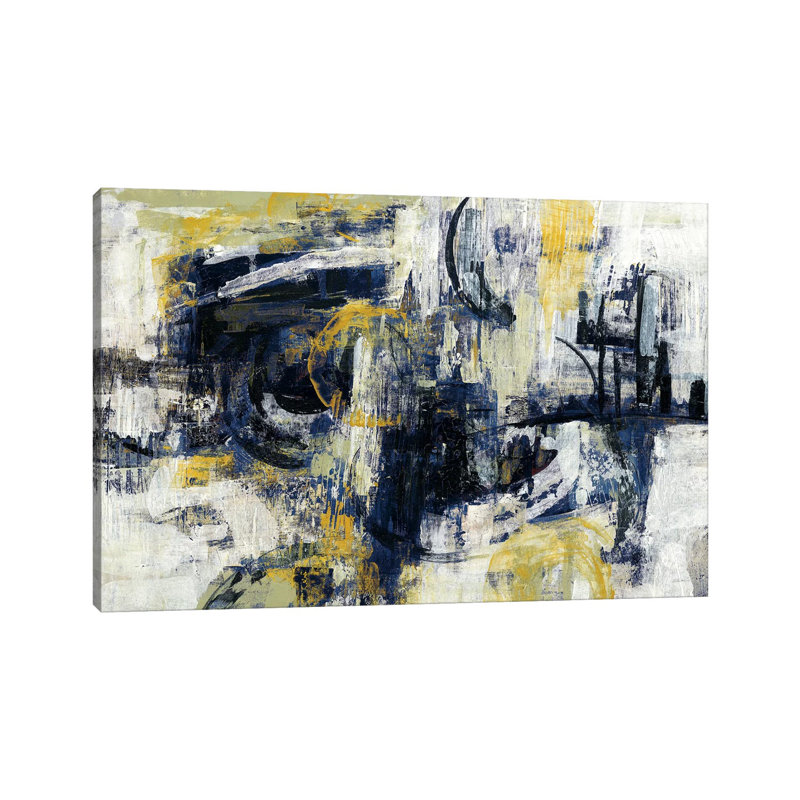 Graffiti Wall III by Silvia Vassileva - Gallery-Wrapped Canvas Giclée on Canvas, Wrapped Canvas, 20.32 cm H x 30.48 cm W