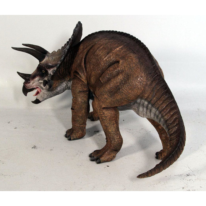 Statue de bébé dinosaure tricératops définitif