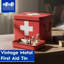 Harbour Housewares - Vintage Metal First Aid Box - 23cm-1730233960